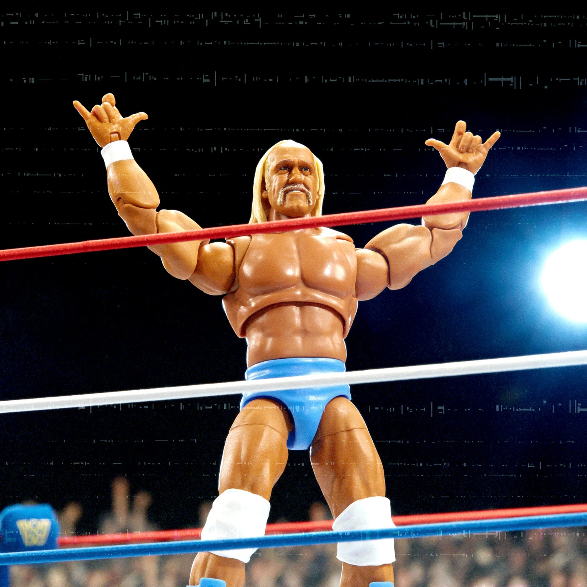 WWE Ultimate Edition Hulk Hogan & Zeus No Holds Barred Collectible Action Figures - Perfect for Wrestling Fans, Display Shelves & Gift Giving