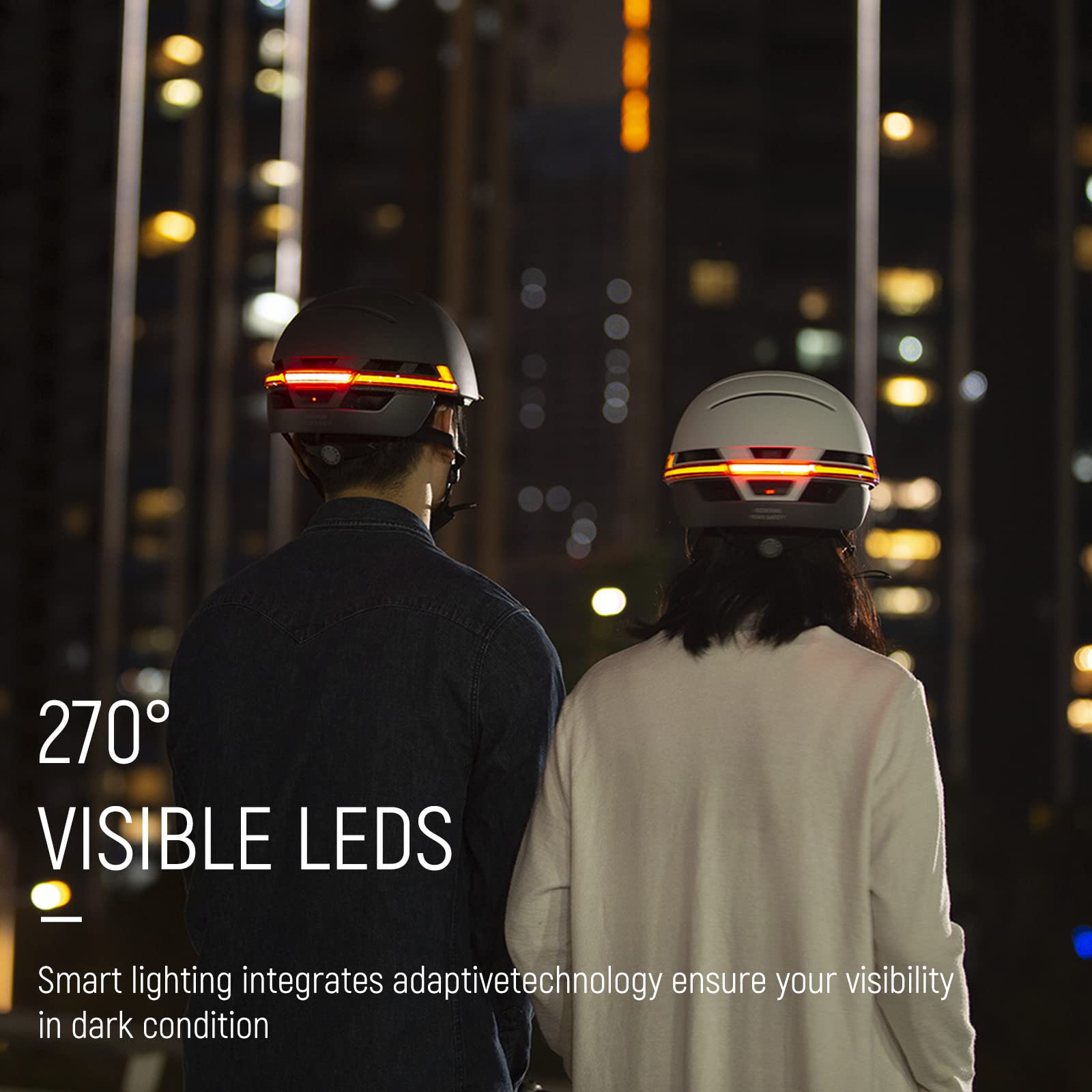LIVALL Smart Bike Helmet with LED Lights - Bluetooth Cycling Helmet with Turn Signals, Brake Warning & SOS Alert - Certified Safety Helmet for Men & Women - Perfect for Commuting, Road Cycling & Urban Safety