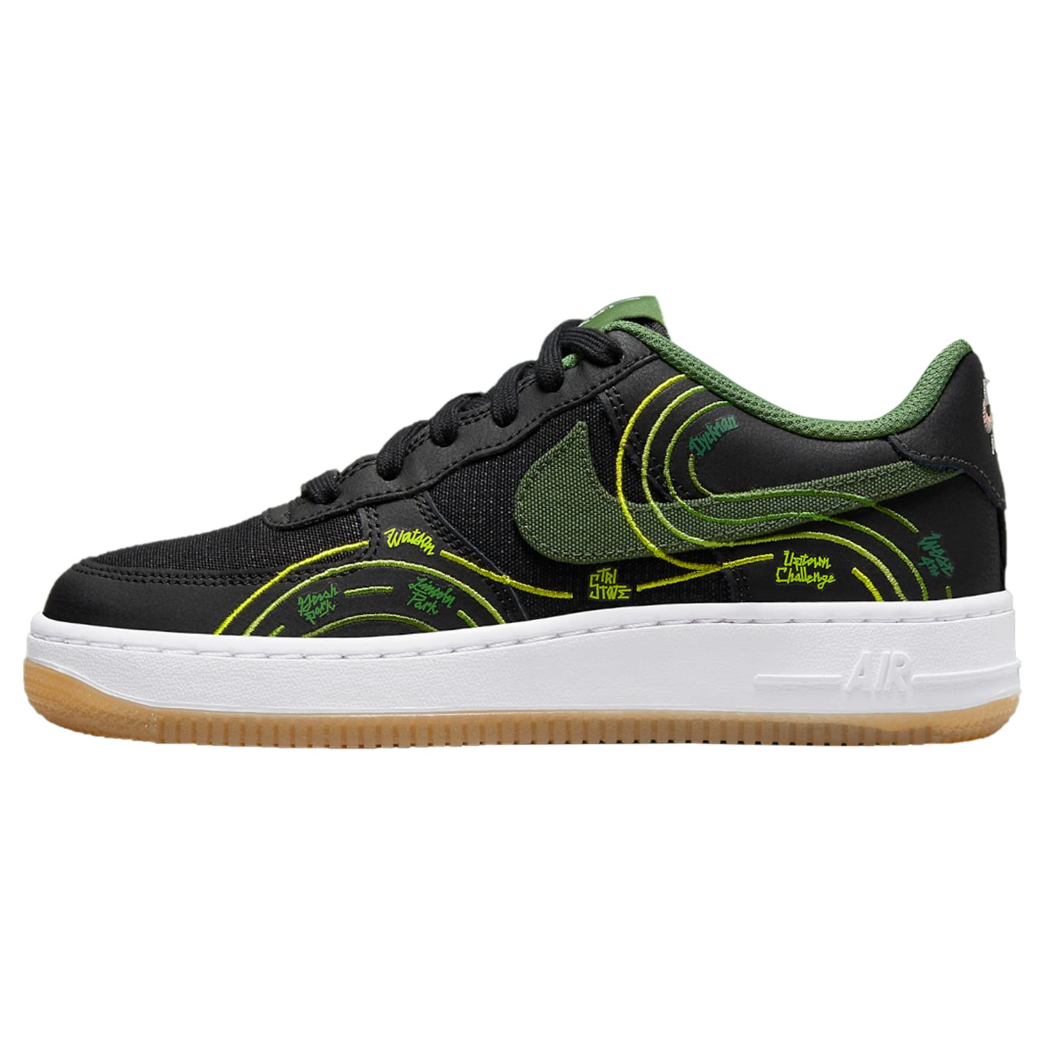 Nike Air Force 1 GS Girls' Sneakers - Lightweight Comfortable Basketball Shoes for Kids - Perfect for School, Sports & Everyday Wear