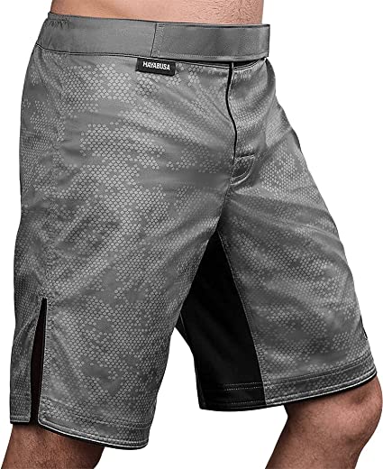 Hayabusa Hexagon MMA Fight Shorts - Lightweight & Durable Training Shorts for Boxing, Muay Thai & BJJ - Perfect for Gym, Sparring & Competition