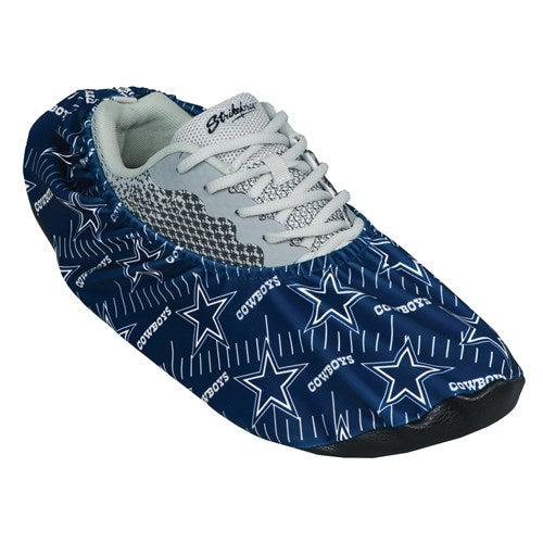 KR Strikeforce 2021 NFL Dallas Cowboys Shoe Covers - Waterproof Football Cleat Covers for Men & Women - Perfect for Game Day, Tailgating & Fan Events