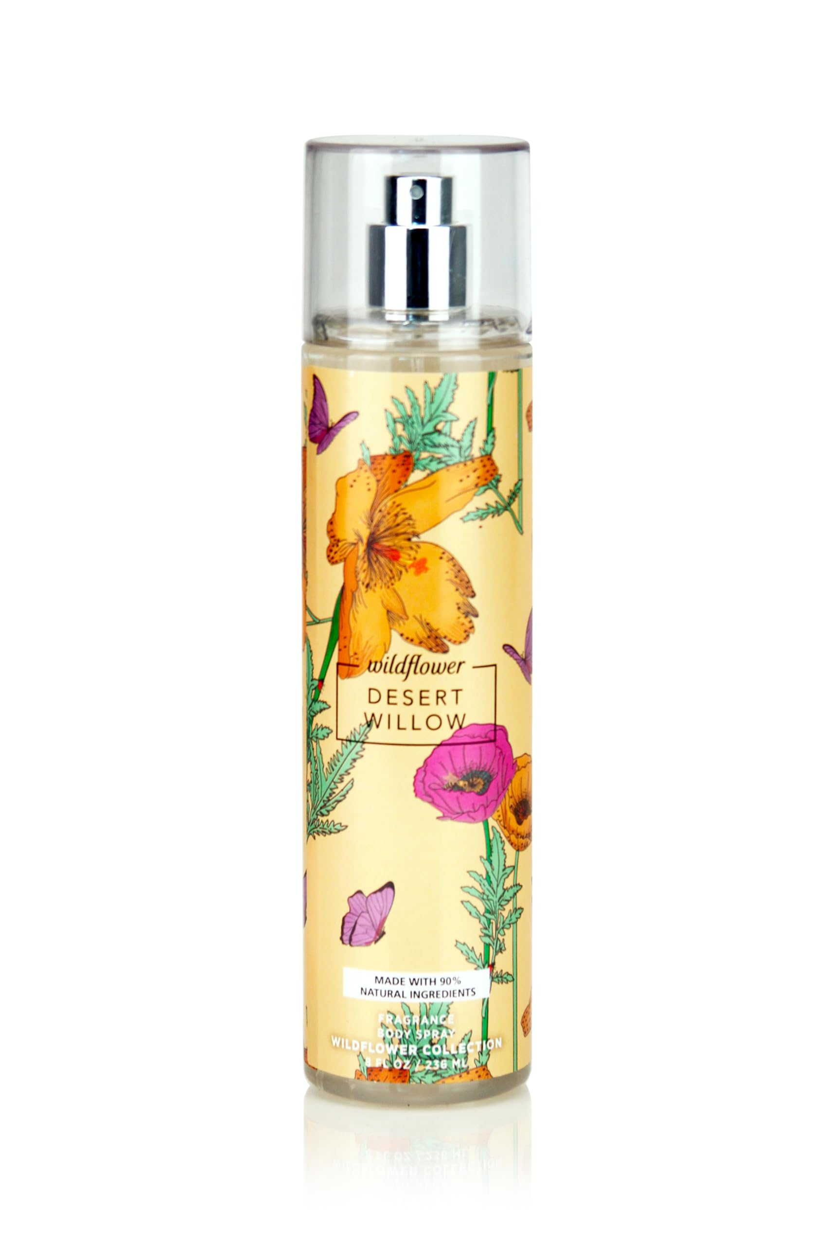 Wildflower Collection Body Mist - Desert Willow Scent | Floral Perfume Spray for Women | Light & Refreshing Fragrance for Daily Wear, Work & Special Occasions