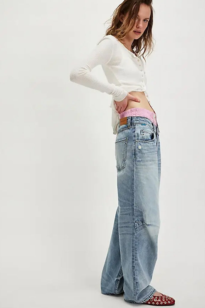 COTTON CITIZEN Mila Jean Maybrook - Premium Women's High Waist Skinny Jeans | Comfortable Stretch Denim Pants for Casual Wear & Everyday Outfits