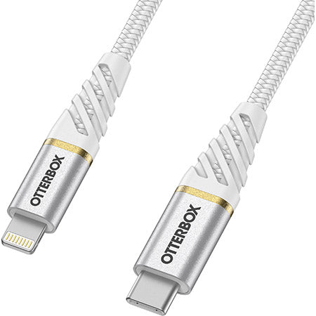 Fast Charging USB C to Lightning Cable 2M - Durable Nylon Braided iPhone Charger Cord for iPhone 14/13/12/11/X/8 - Perfect for Home, Office & Travel