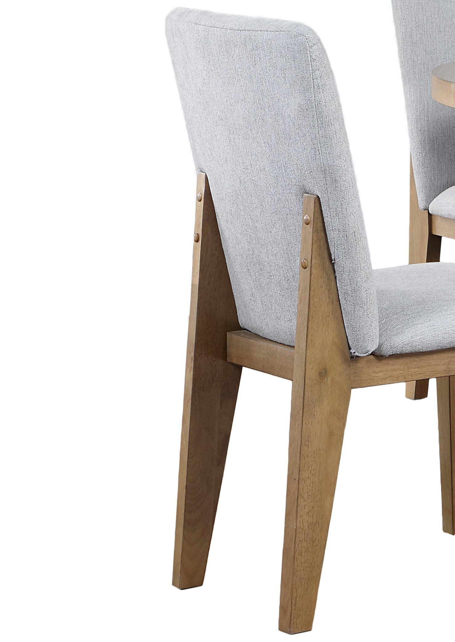 Delphine Set of 2 Gray Linen Fabric 19