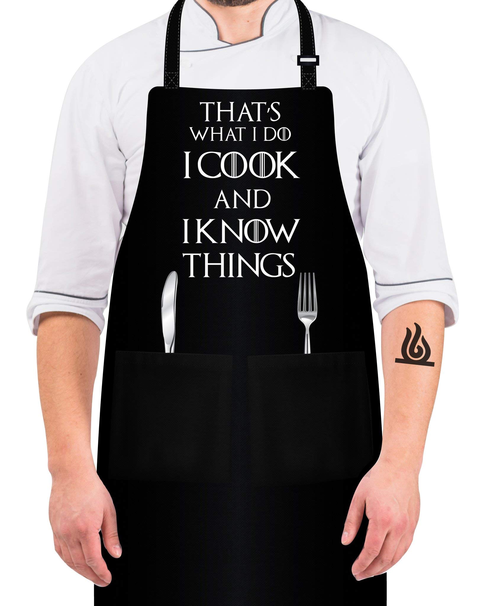 Funny BBQ Apron for Men - 