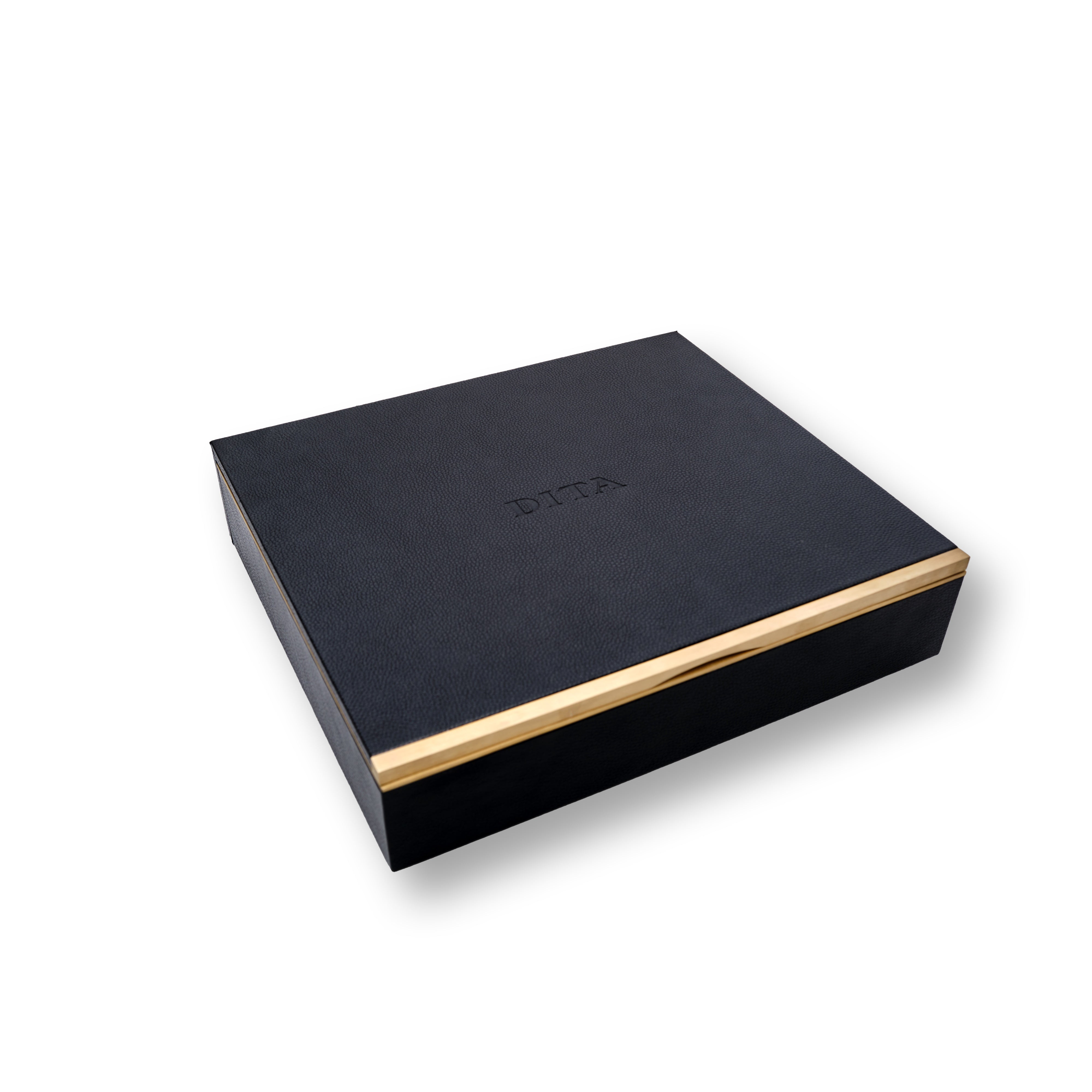 Dita Leather 10 Frame Collectors Case - Premium Display & Storage for Eyeglasses, Sunglasses & Reading Glasses - Perfect for Home, Office & Travel Organization