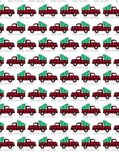 Buffalo Truck Scalloped Tissue Paper - Decorative Gift Wrap for Birthday, Baby Shower & Party Decorations | Perfect for Scrapbooking, Crafts & DIY Projects