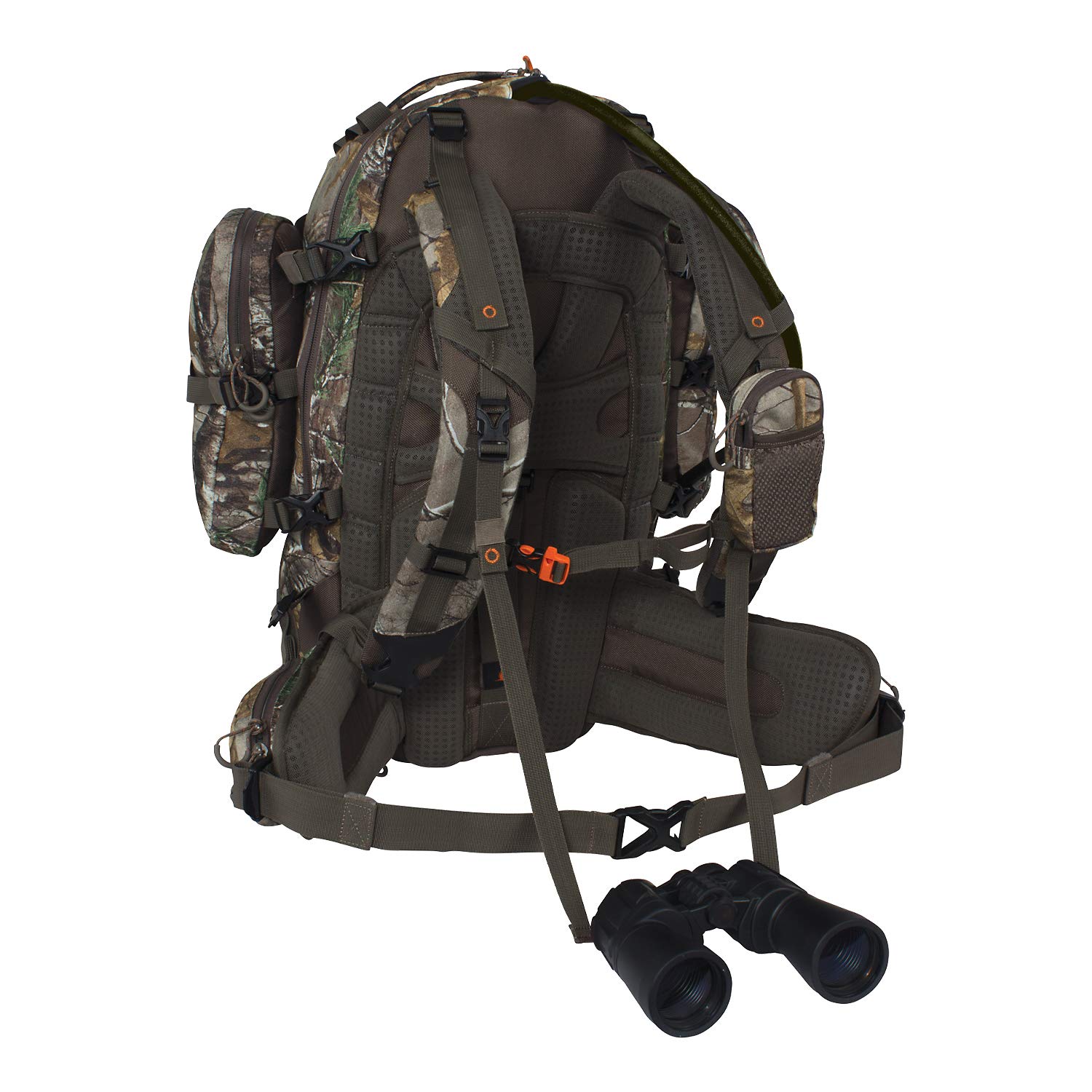 Killshot Backpack - 56.2L Large Capacity Hiking & Travel Backpack with Realtree Camo (All-Purpose Extra) - Perfect for Outdoor Adventures, Camping & Daily Commute