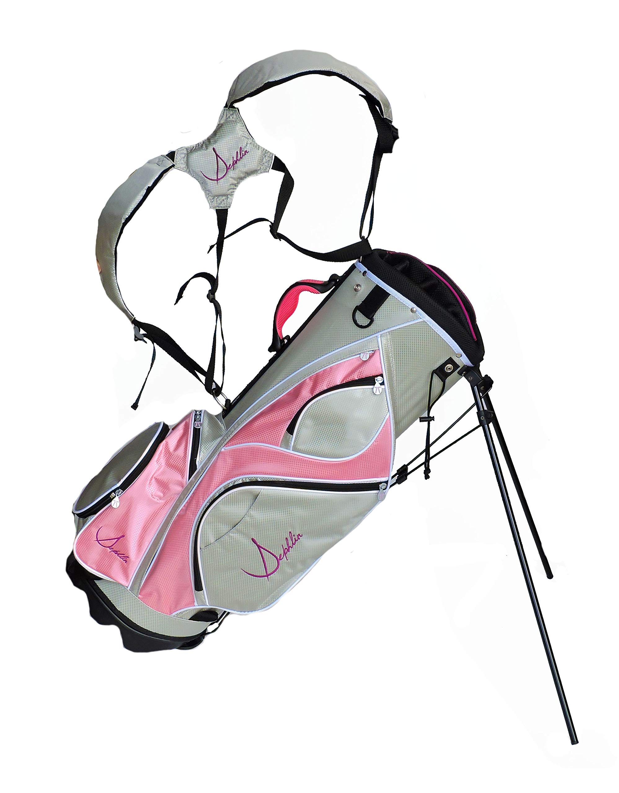 Sephlin Women's Golf Bag - Lightweight Stand Bag with Multiple Pockets, Comfortable Shoulder Strap - Perfect for Golf Course, Driving Range & Outdoor Sports