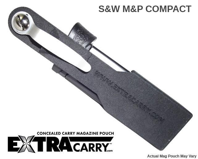 Smith & Wesson M&P 9mm 10-Round Magazine with Finger Grip & Pouch - Perfect for Concealed Carry, Range Training, and Tactical Use