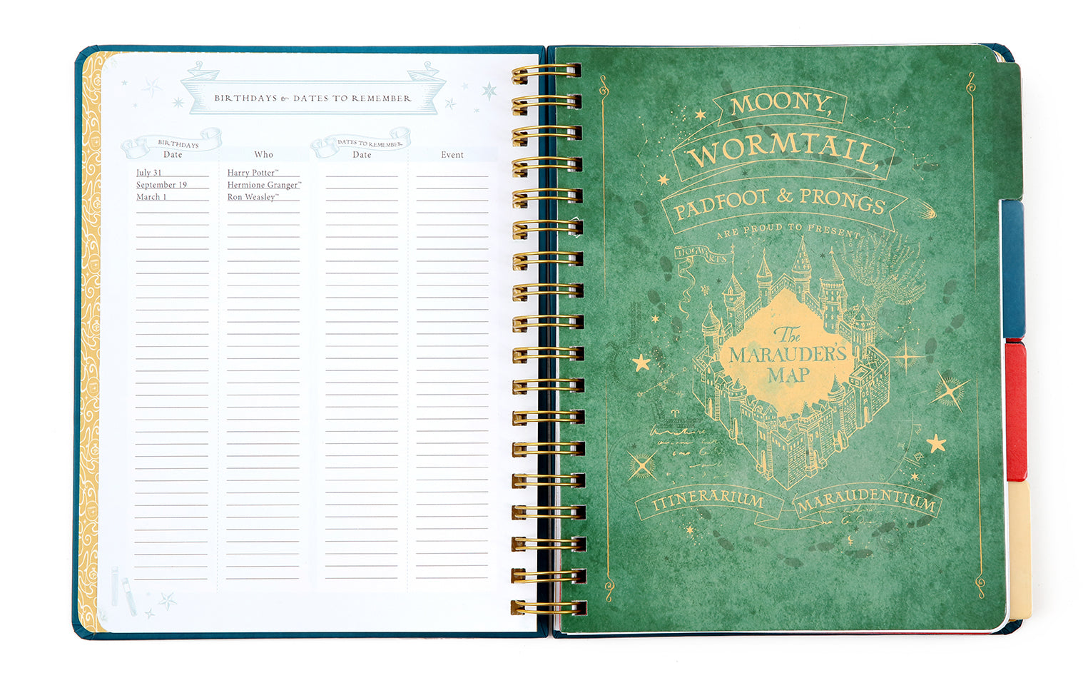 Harry Potter: Spells and Potions 12-Month Undated Planner - Perfect for Wizarding World Fans, Students & Organizing Magical Adventures