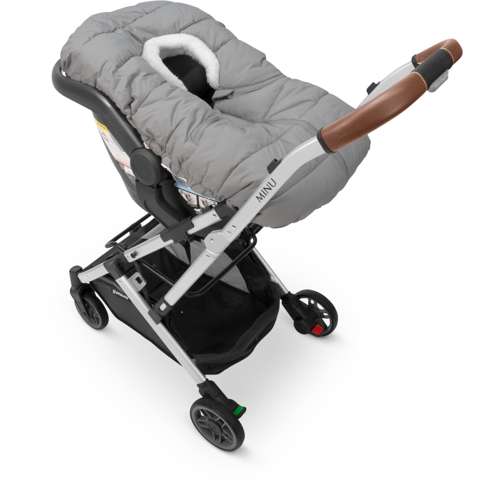 UPPAbaby CozyGanoosh - Soft & Warm Infant Car Seat Cover for Aria, Mesa/Mesa V2, Mesa Max - Perfect for Winter, Cold Weather & Outdoor Adventures