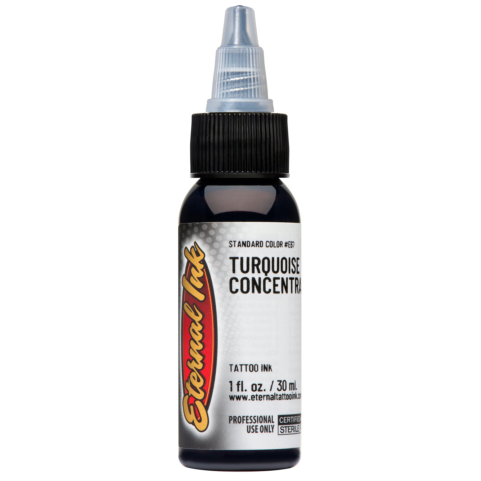 Eternal Turquoise Concentrate Ink for Calligraphy, Art & DIY Projects - Vibrant Waterproof Ink for Fountain Pens, Dip Pens & Crafting