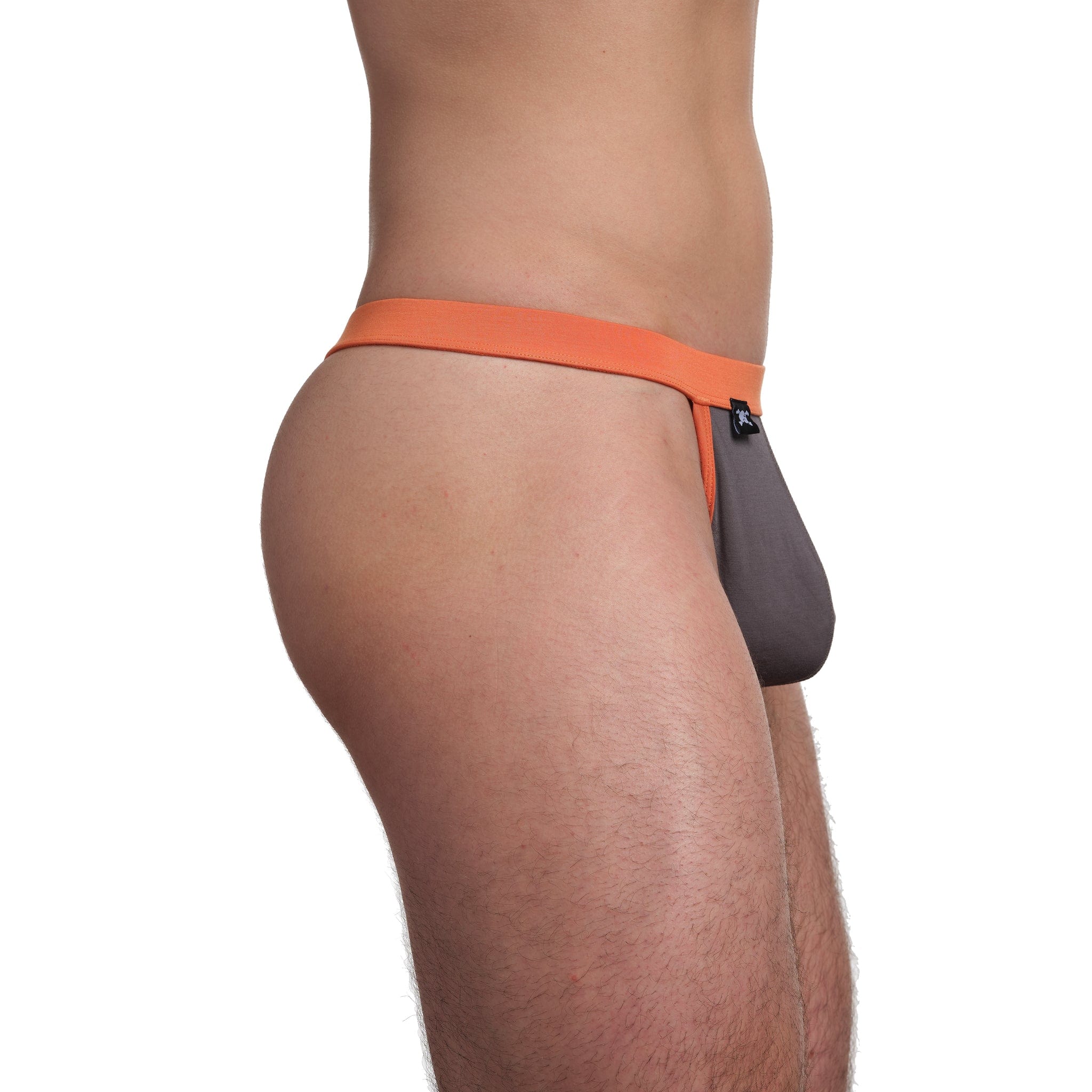 Just The Bones Cloud Thong Grey - Ultra Soft Comfortable Women's Underwear for Everyday Wear & Lounge