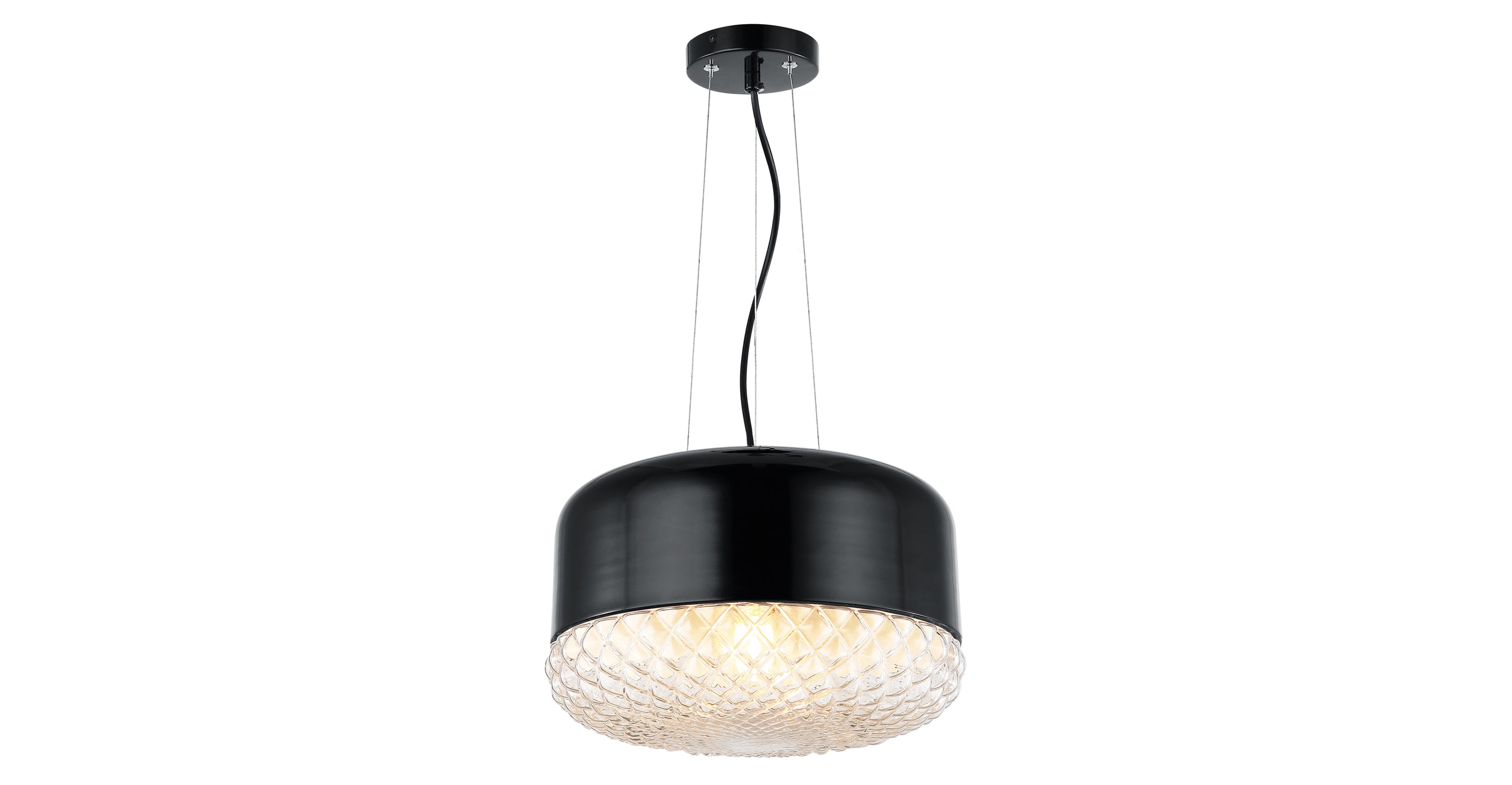 Enzo Pendant Light - Modern Hanging Chandelier for Kitchen Island, Dining Room & Bedroom - Adjustable Height & Dimmable LED Lighting
