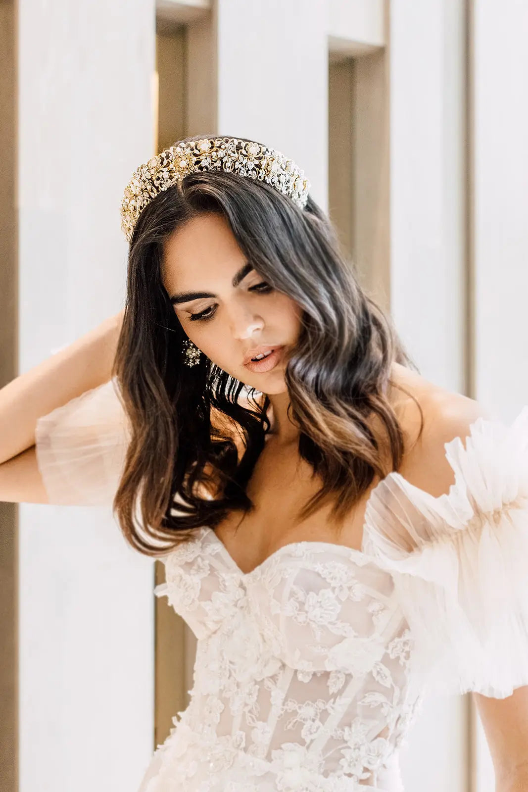 Poise Crown - Elegant and Comfortable Women's Hair Accessories for Weddings, Parties, and Special Occasions