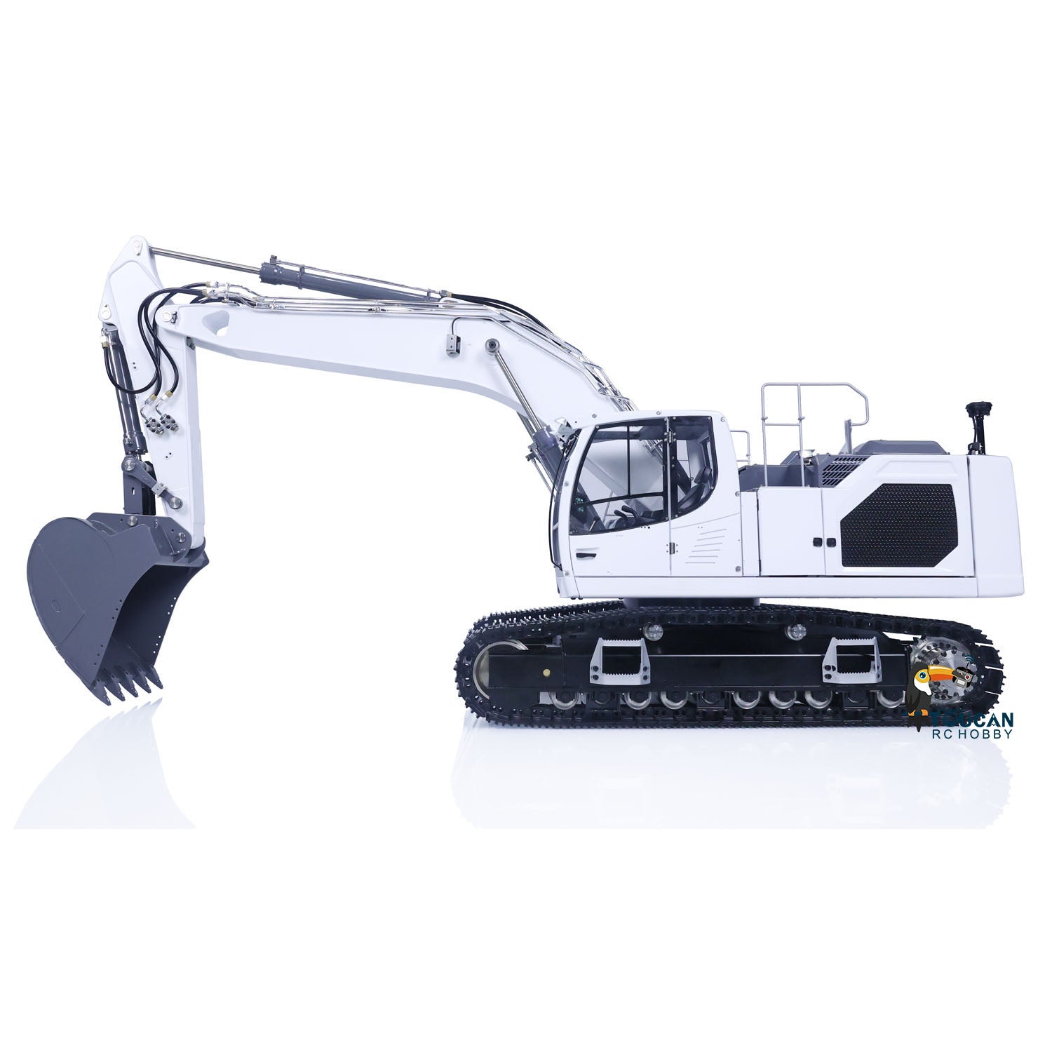 1/14 Scale LESU 945 Metal Hydraulic RC Excavator - Wireless Radio Control Construction Toy with 7CH Valve & LED Lights - Perfect for Adults & Kids Outdoor Play, Construction Site Simulation & RC Hobby Enthusiasts