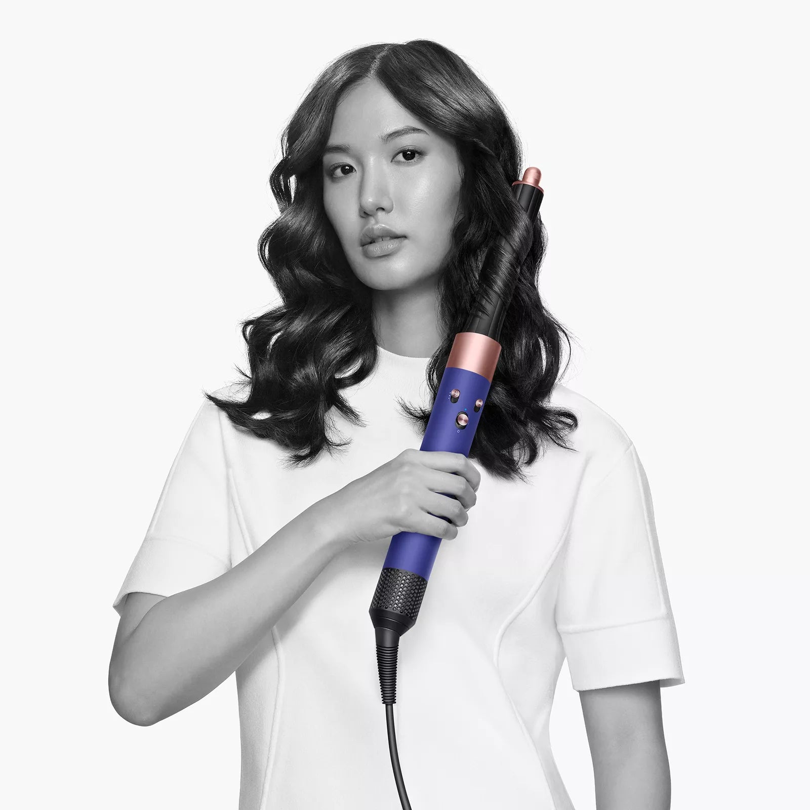 Dyson Airwrap Complete Long Styler - Blue Blush (HS05) | Hair Curler, Volumizer & Styler for Salon-Quality Results at Home | Perfect for Curling, Smoothing & Adding Volume to All Hair Types