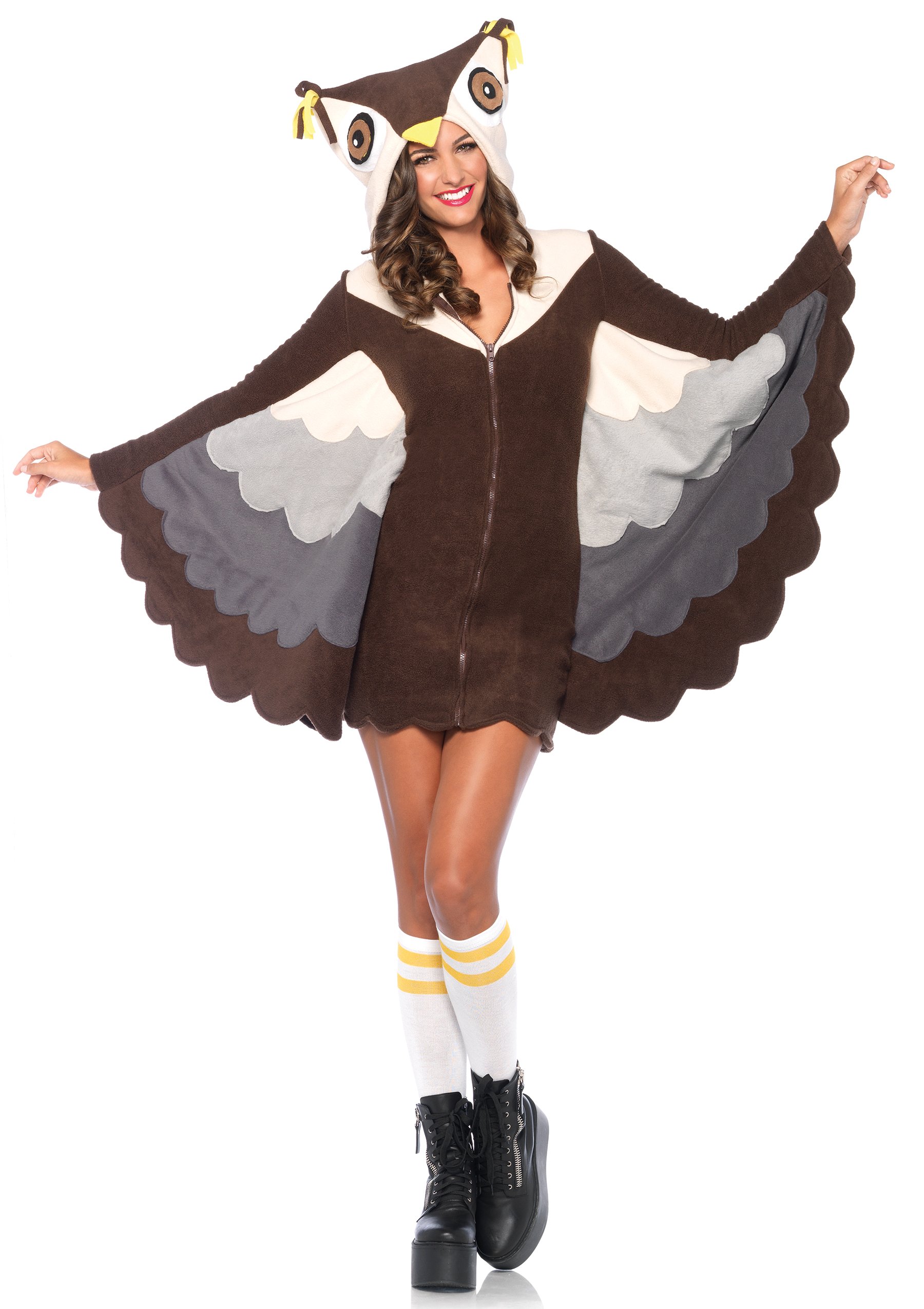Leg Avenue Women's Cozy Owl Costume - Soft & Comfortable Halloween Outfit for Parties, Cosplay & Themed Events