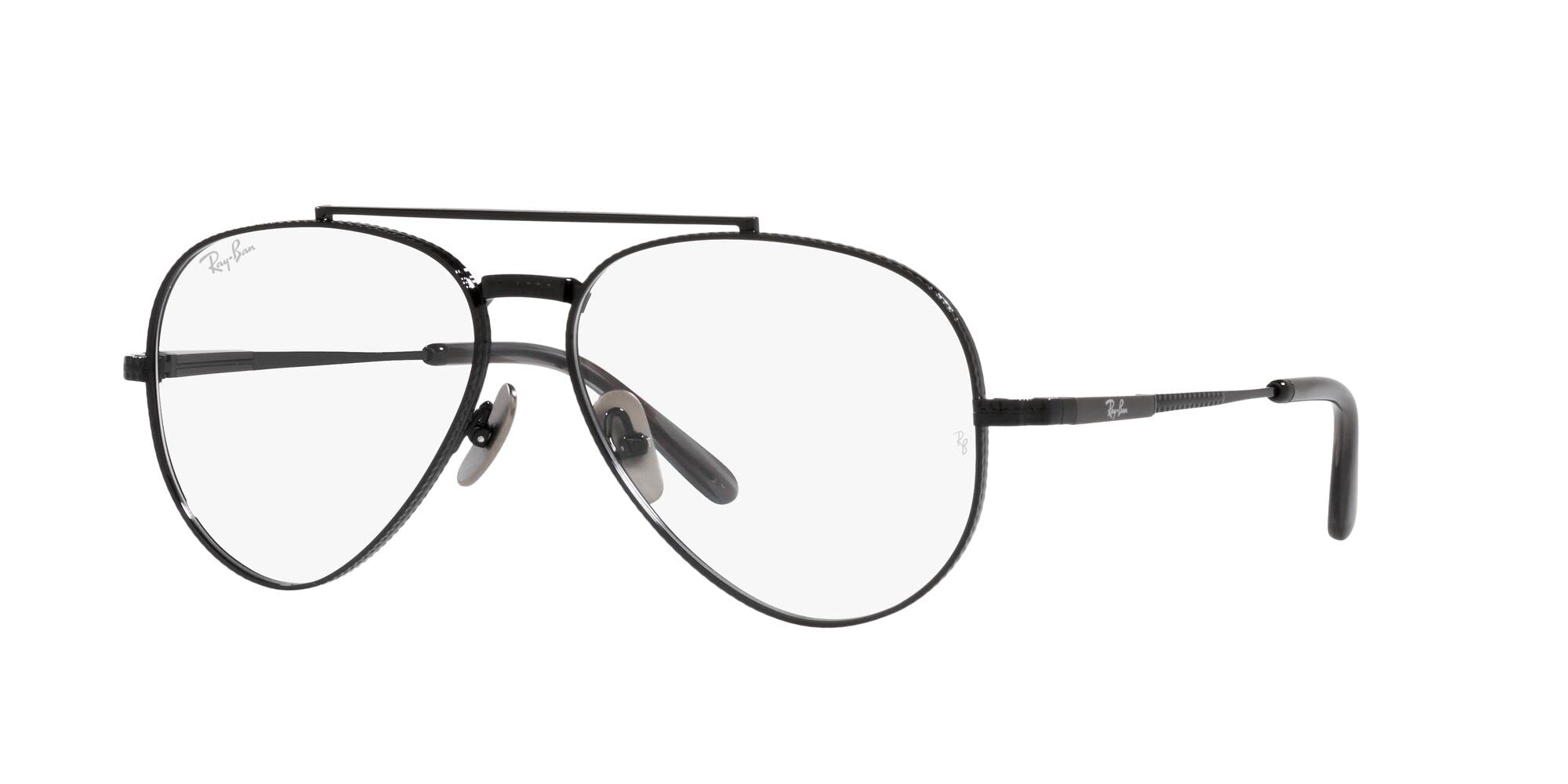 Ray-Ban Rx8225v Aviator Titanium Prescription Glasses Frames - Lightweight & Durable for Men & Women | Perfect for Driving, Outdoor Activities & Fashion Accessories