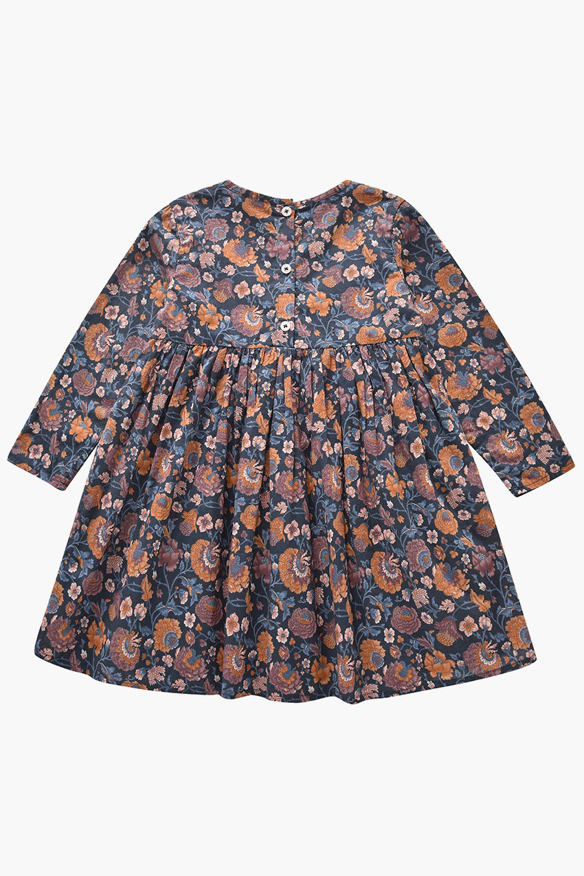 Louise Misha Roulotta Girls Dress - Elegant Floral Summer Dress for Toddler & Kids - Perfect for Birthday Parties, Photo Shoots & Special Occasions