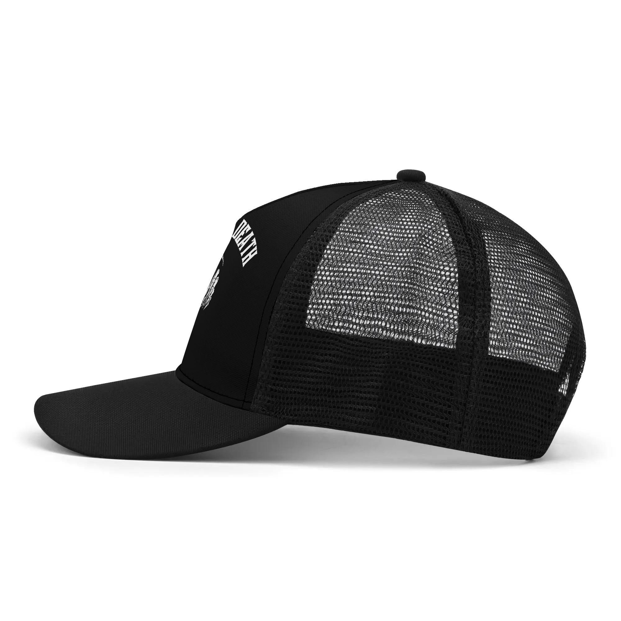Angel Of Death Mesh Trucker Hats for Men & Women - Adjustable Snapback Baseball Cap for Outdoor Activities, Sports & Casual Wear