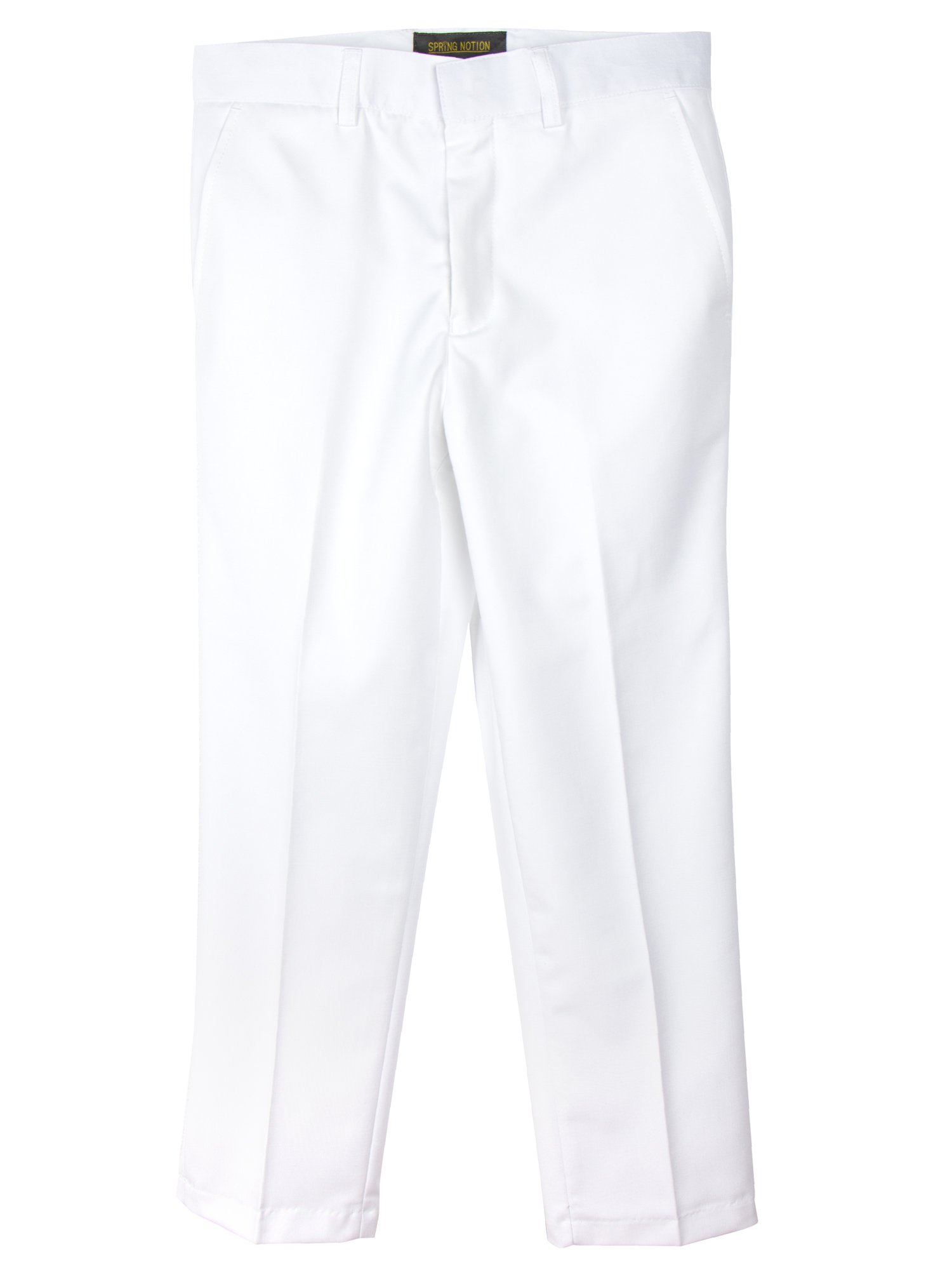 Spring Notion Boys' 4-Piece Suspenders Outfit Set | Trendy Spring Collection for Kids | Perfect for Easter, Photoshoots & Special Occasions