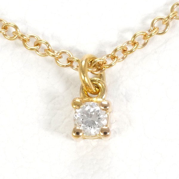 18K Pink Gold Diamond Necklace for Women - Elegant Pendant Jewelry Gift for Anniversary, Valentine's Day & Special Occasions