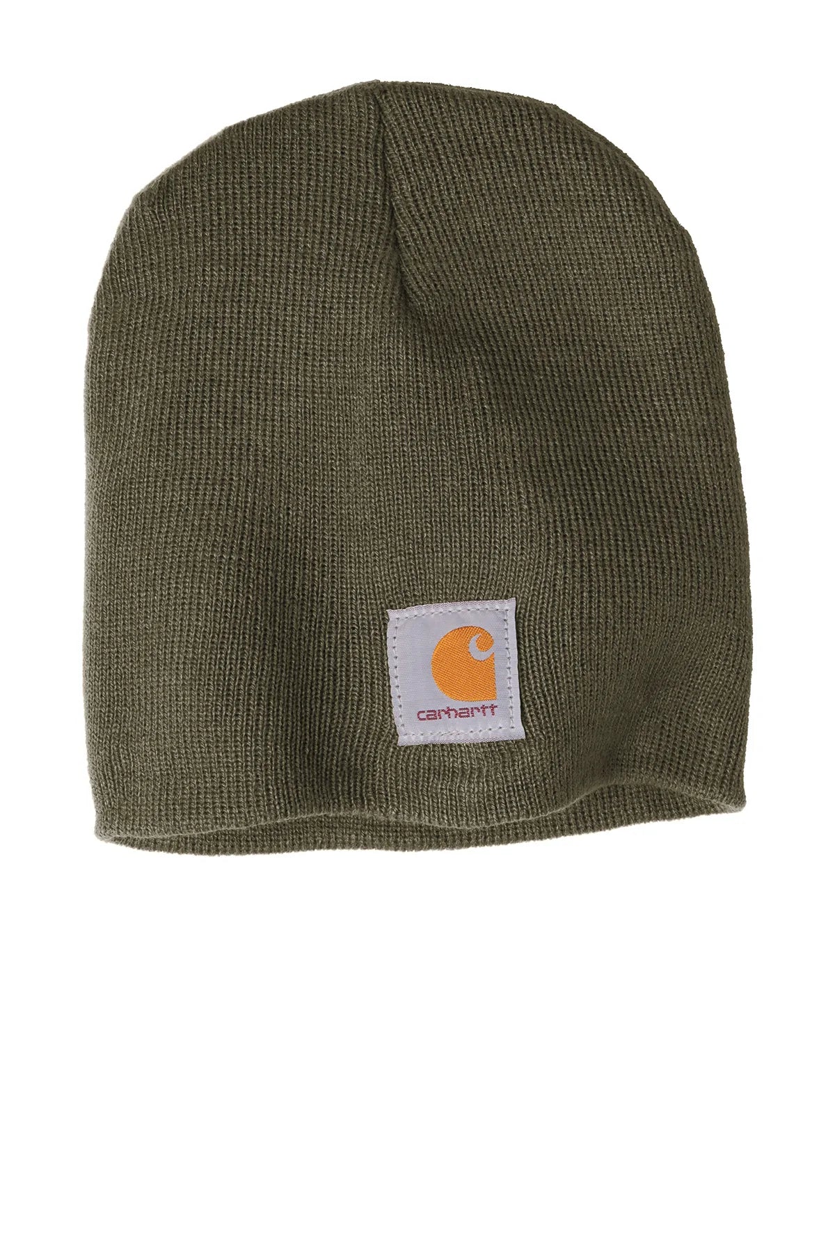 Carhartt Knit Branded Beanie Hats for Men & Women - Dark Green Winter Warm Skull Cap for Outdoor Activities & Work