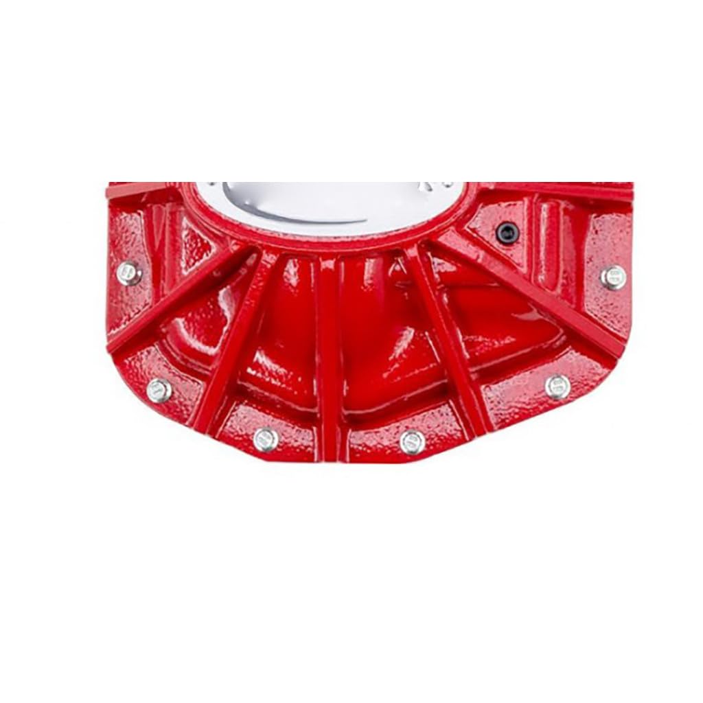 Rancho Suspensions Differential Cover for Jeep Wrangler JL 2018 - Front Red Powder Coated Rubicon | Heavy-Duty Off-Road Protection | Perfect for Rock Crawling & Trail Adventures