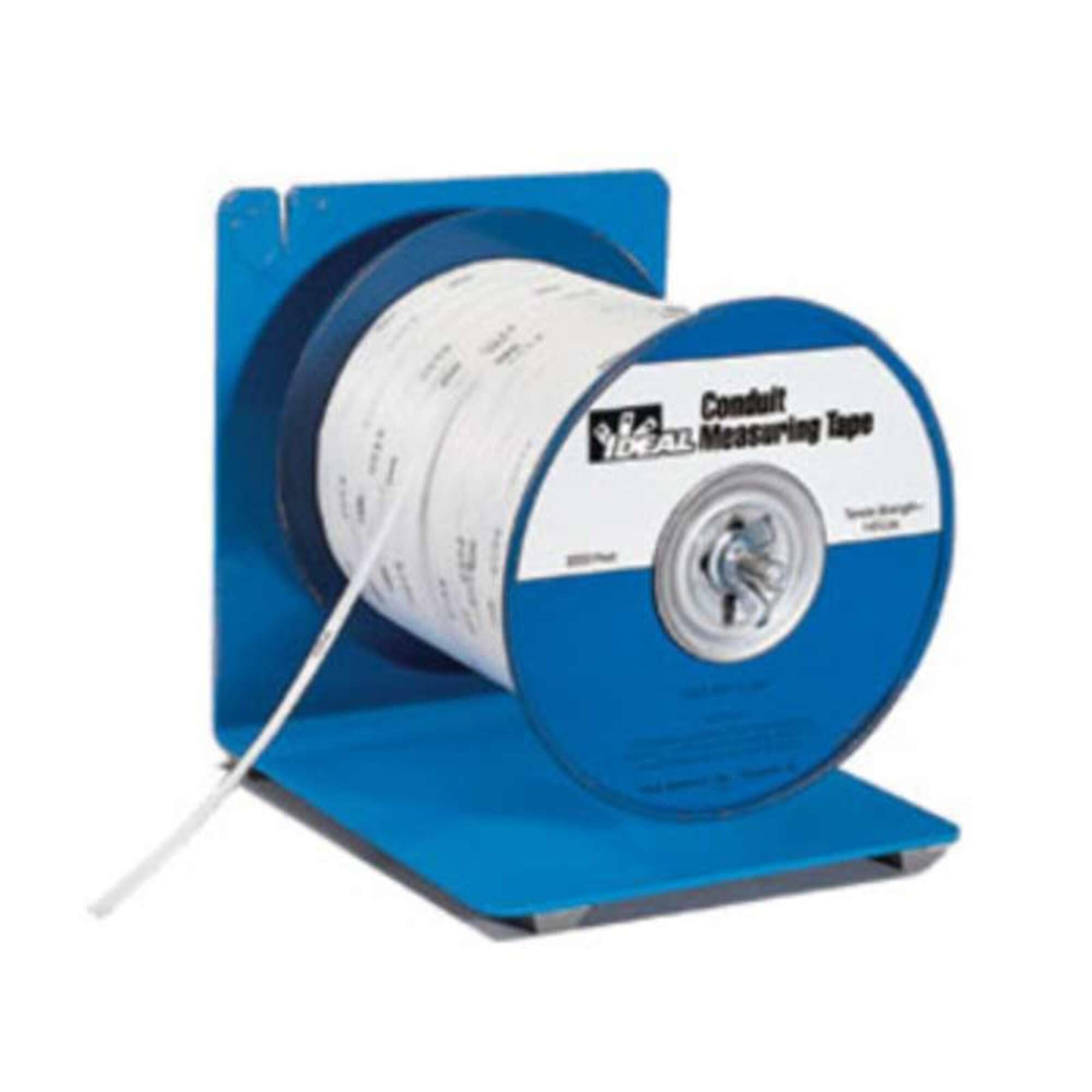 Ideal 31-347 3000-Foot Conduit Measuring Tape - Heavy Duty Electrical Wire Pulling Tool for Electricians & Contractors (Works for Underground & Industrial Applications)