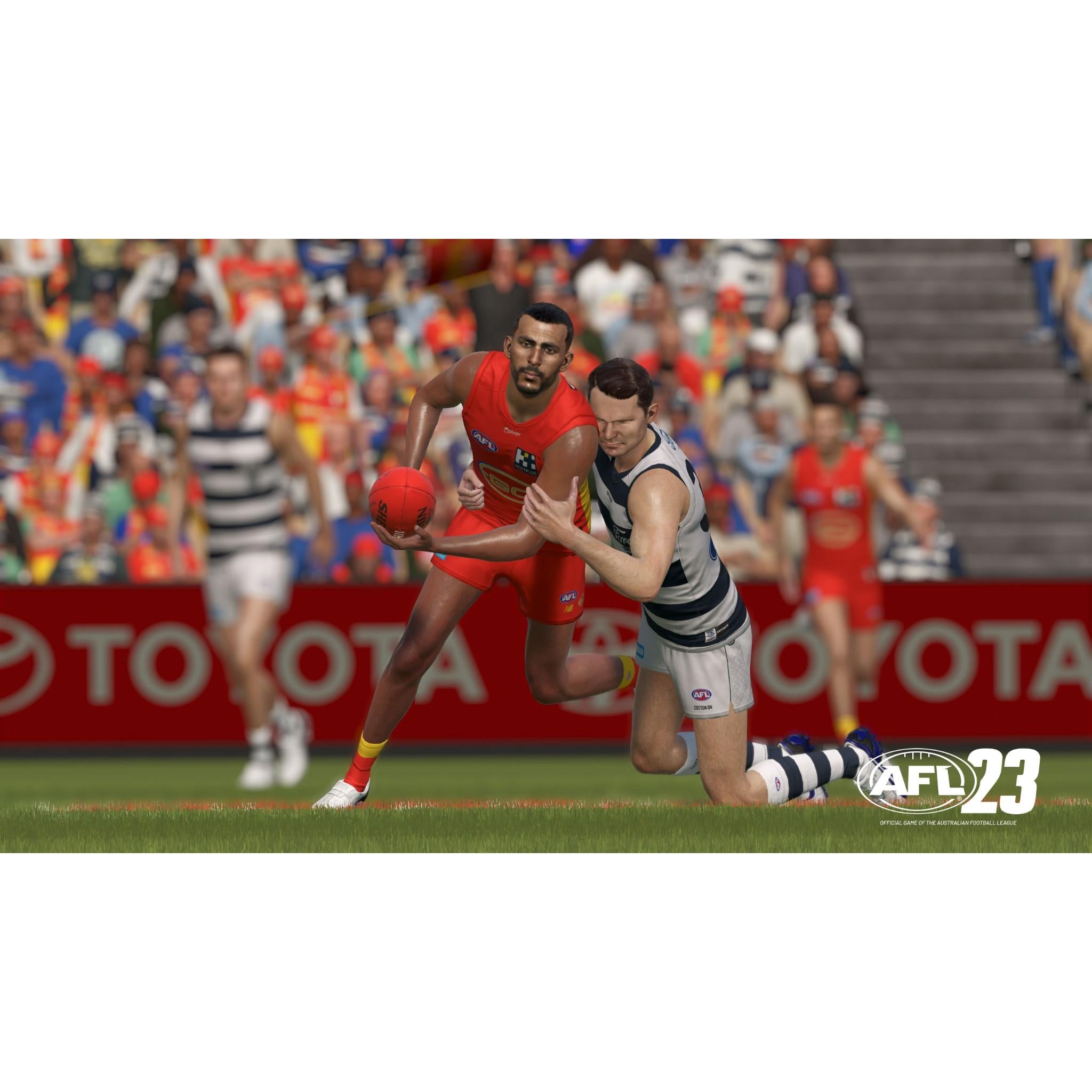 PlayStation 5 Console with AFL 23 Game Bundle - Next-Gen Gaming Experience for Football Fans | Perfect for Home Entertainment & Competitive Gaming