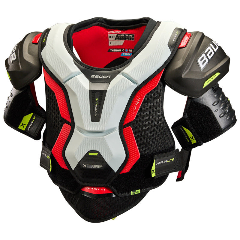Bauer Vapor HyperLite Intermediate Hockey Shoulder Pads - Lightweight Protection for Youth & Adult Hockey Players - Perfect for Ice Hockey Games & Practice Sessions