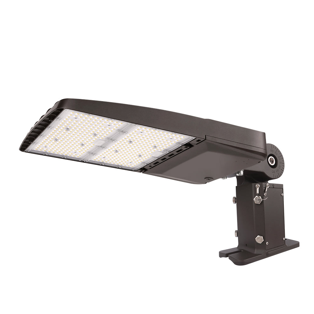 Konlite Vela LED Parking Lot Light 310W 270-480V 46,800 Lumens Type III 5000K 1000W Equivalent - Durable Outdoor Lighting for Commercial Parking Lots, Warehouses & Industrial Areas
