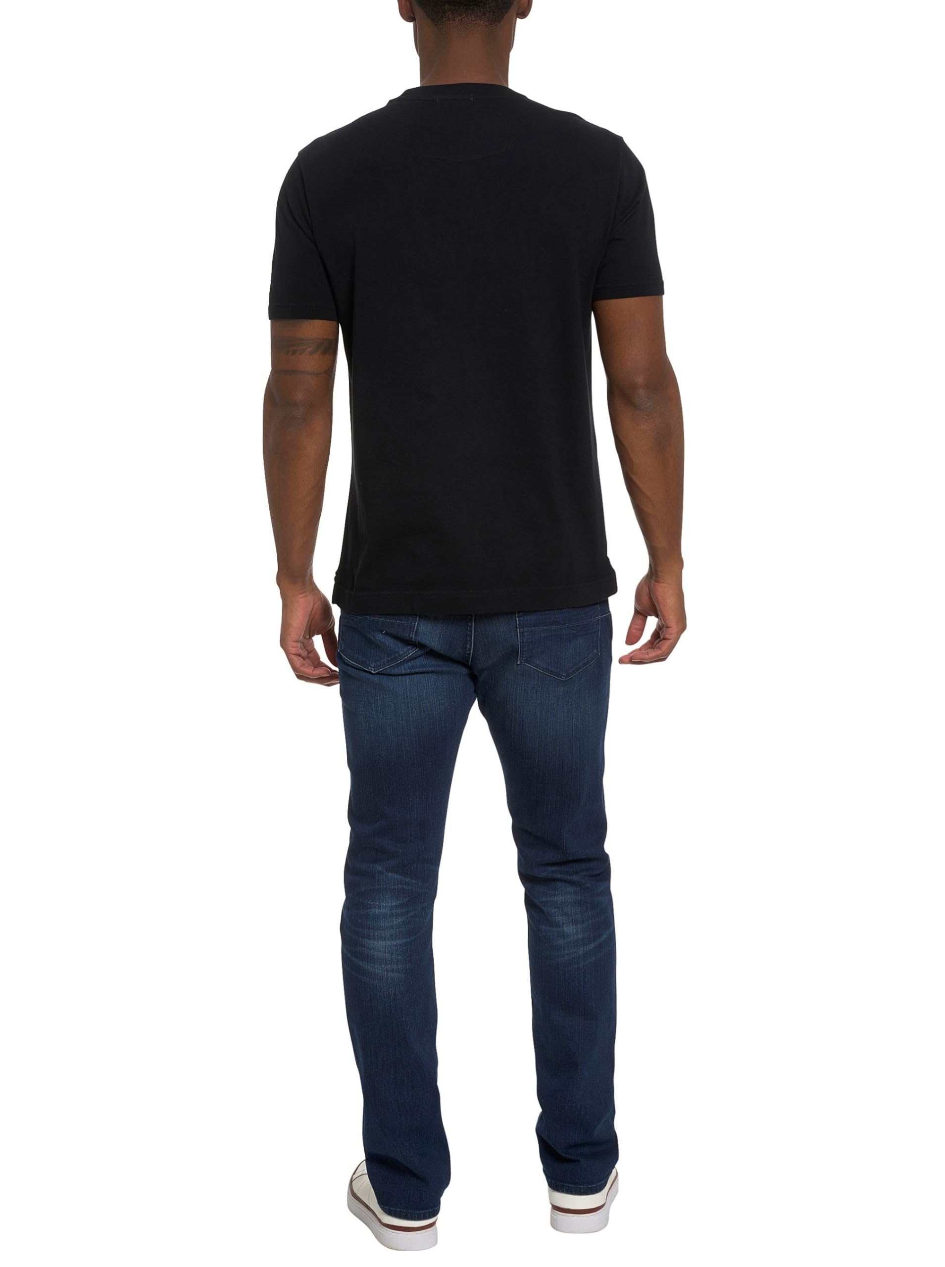 Robert Graham Men's 24k Gold Skull Print Short Sleeve Cotton T-Shirt | Casual Summer Graphic Tee for Streetwear & Night Out