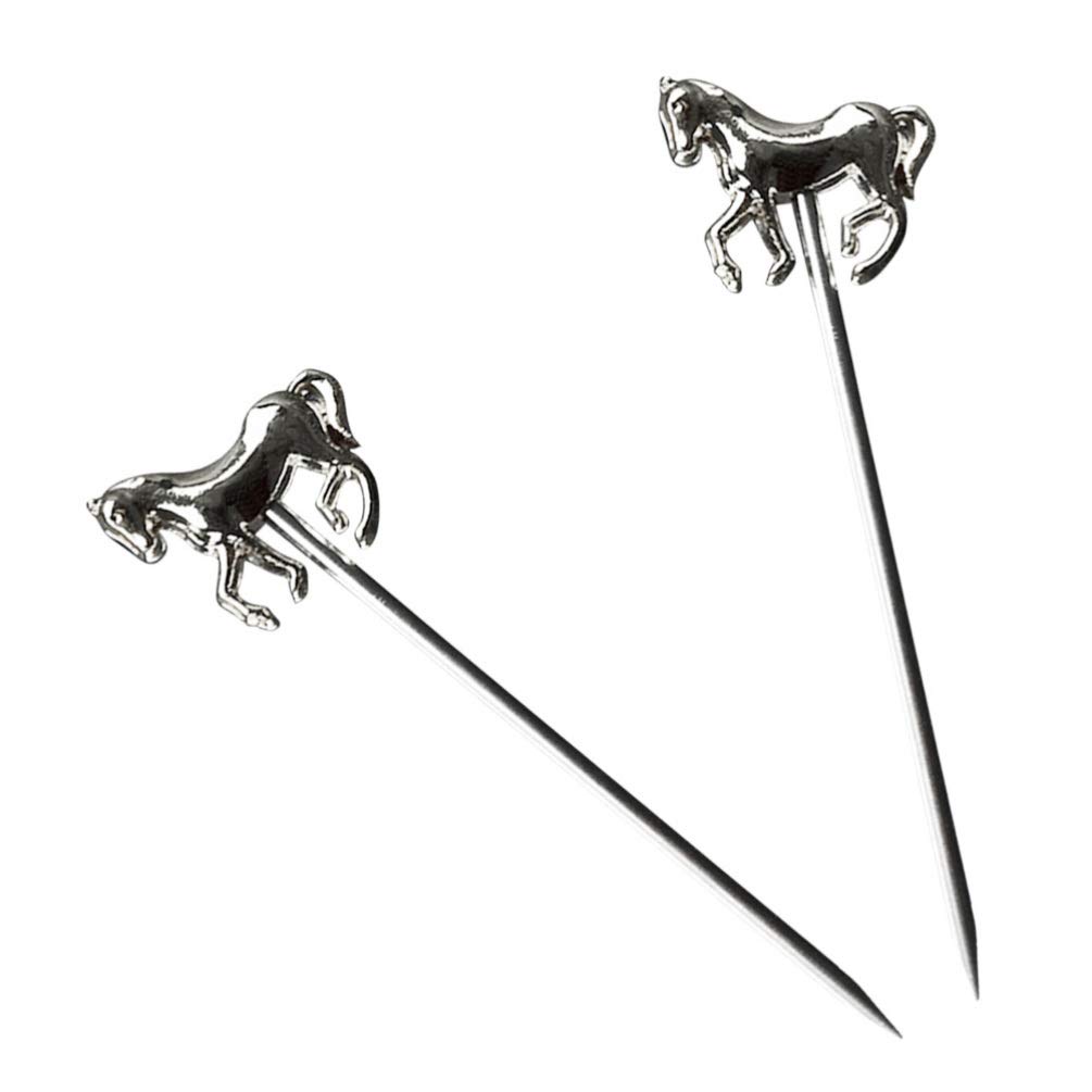 2-Pack Fruit Picks for Party Decorations - 6 Inch Cake Picks, Swizzle Sticks for Cocktails, Fruit Bowl Decor - Perfect for Birthday Parties, Weddings & Baby Showers