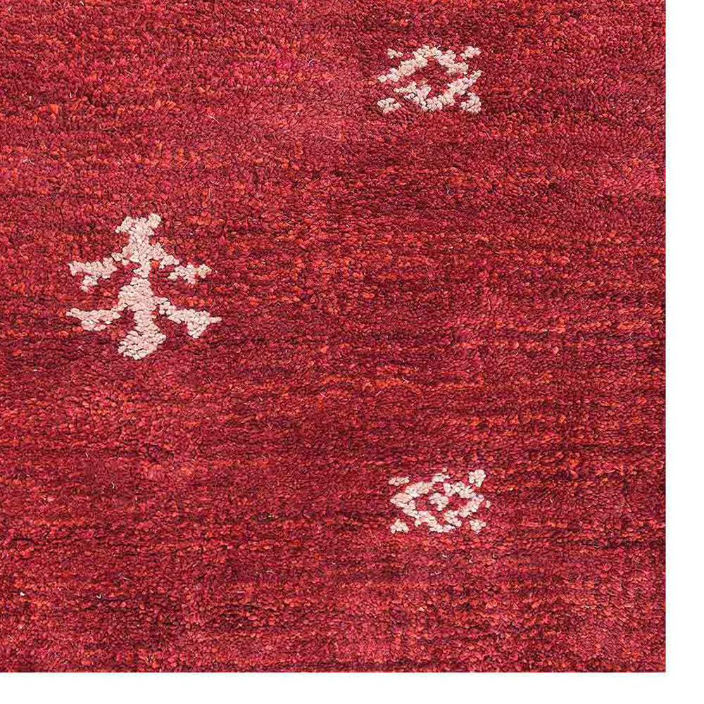 Handmade Ebony Hand-Knotted Wool Rug - Luxurious & Durable for Living Room, Bedroom, or Office Decor
