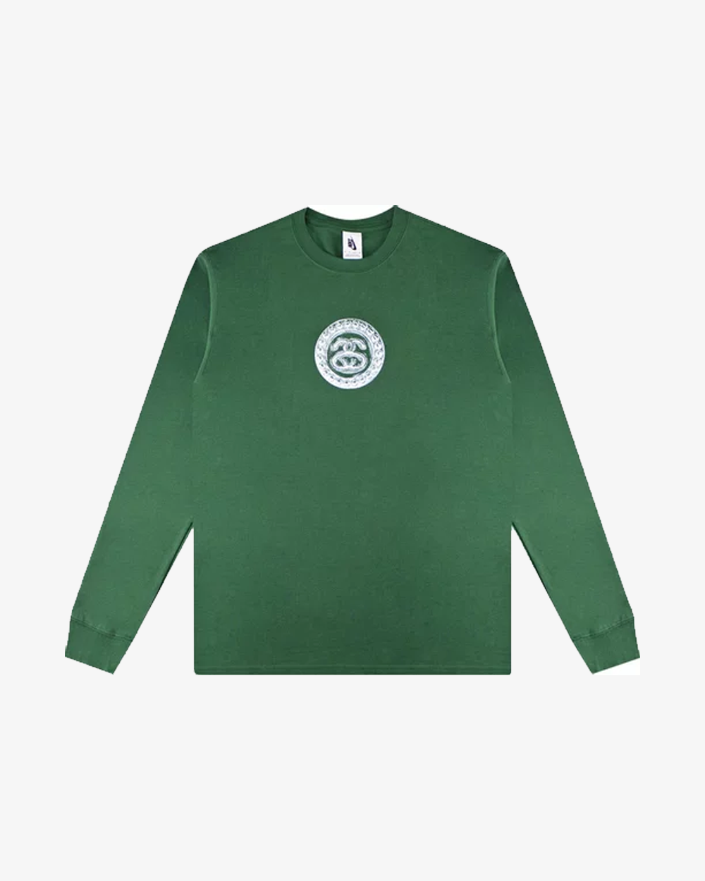 Nike x Stussy SS Link Gorge Green Long Sleeve Shirt - Men's Streetwear Fashion for Casual Wear & Urban Style