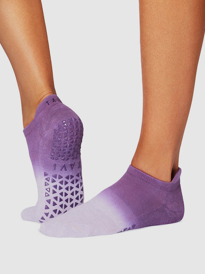 Non-Slip Grip Socks for Women & Men - Tavi Savvy Yoga Socks with Traction - Perfect for Pilates, Barre, Workouts & Home Use