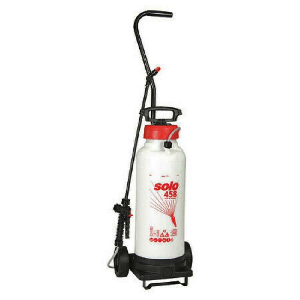 Genuine 458-Rollabout 3 Gallon Lawn Mower Sprayer - HDPE Construction with Cone & Fan Nozzle - Perfect for Lawn Care, Gardening & Agricultural Spraying