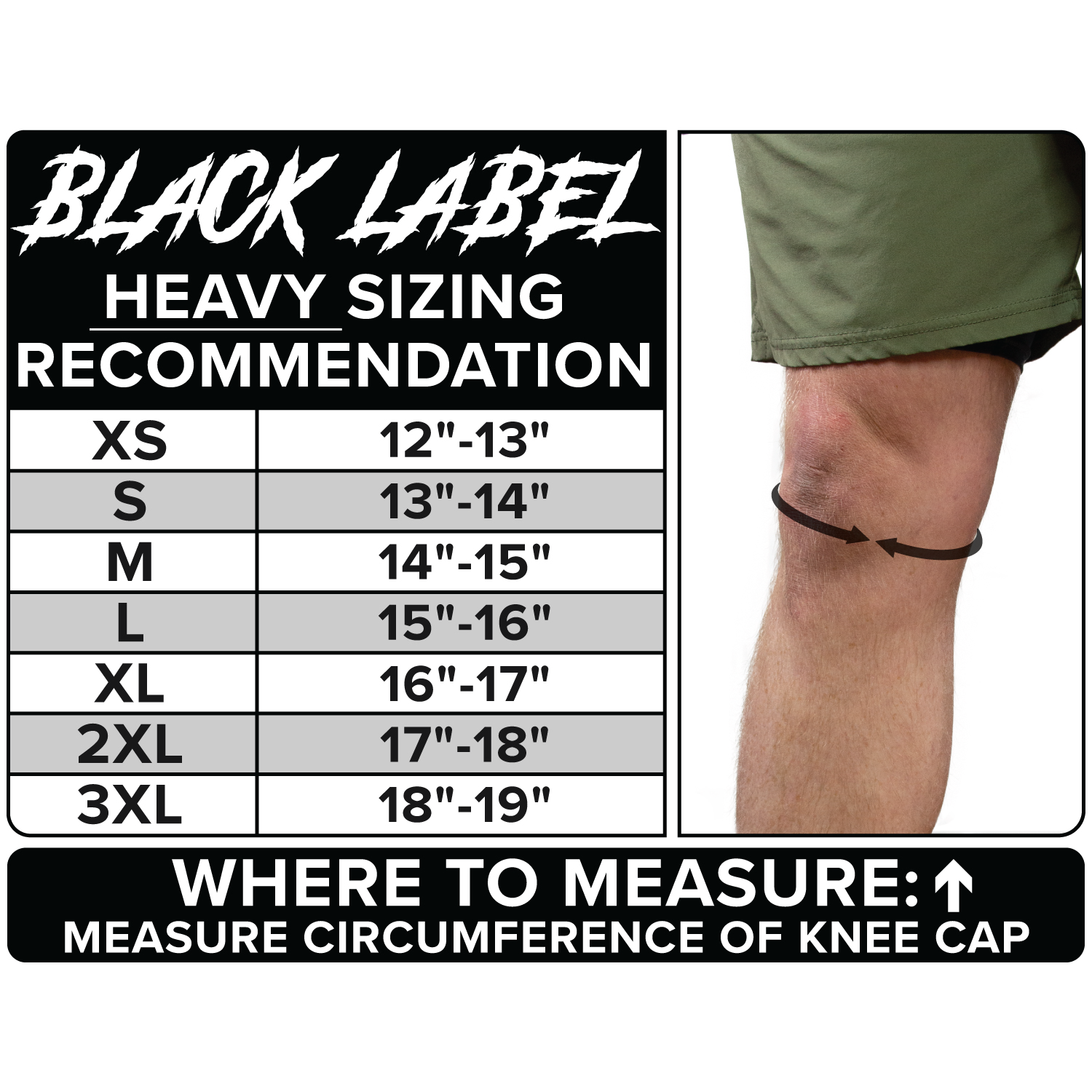 BLACK LABEL 7mm Knee Sleeves for Weightlifting, CrossFit & Powerlifting - Support & Compression for Squats, Deadlifts & Gym Workouts