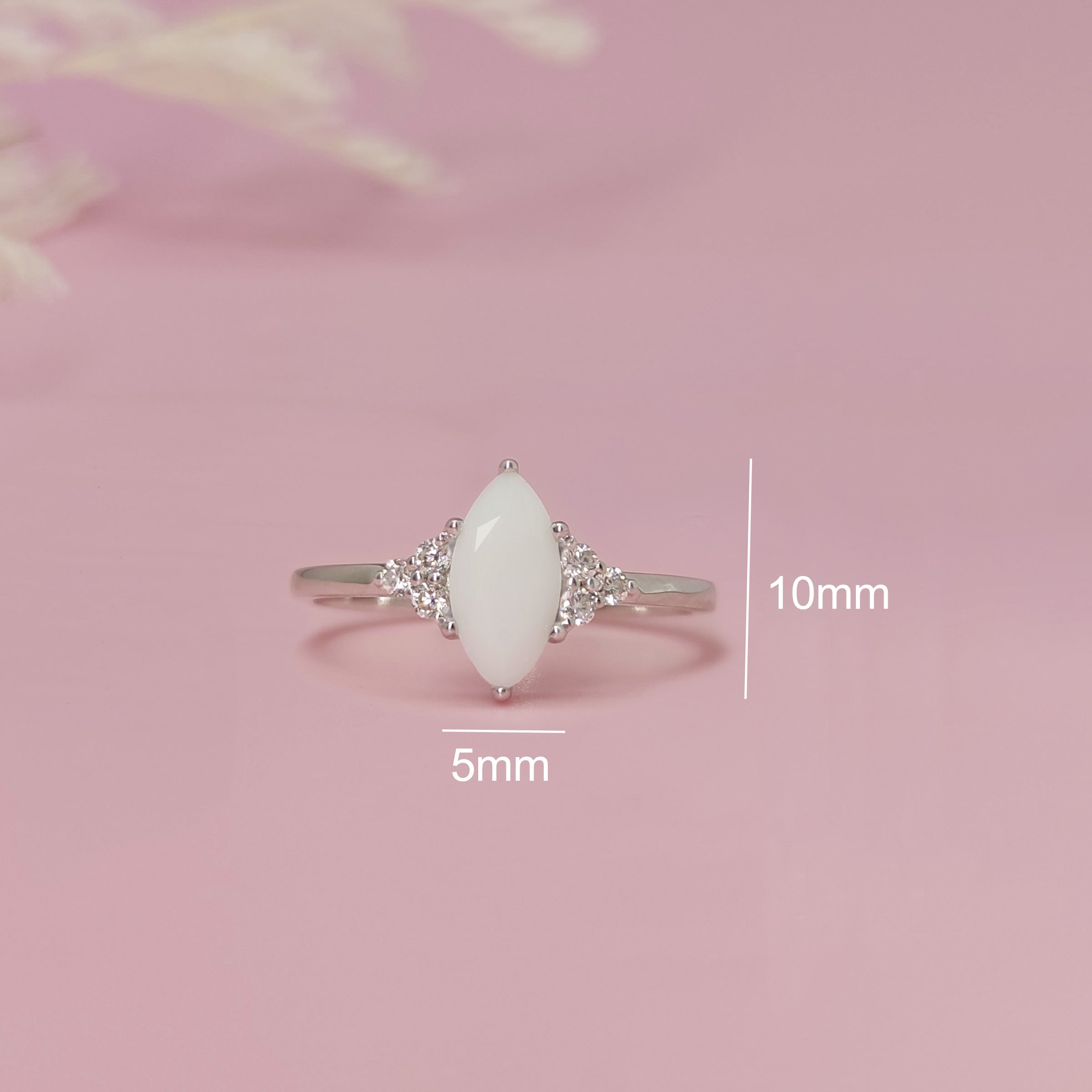 Blessing Beam Breastmilk Ring - Sterling Silver Keepsake Jewelry for Nursing Moms - Perfect for Mother's Day, Baby Shower Gifts & Breastfeeding Mementos