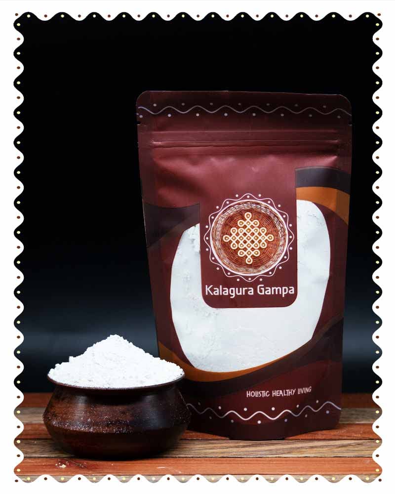 Kalagura Gampa Pure Kaolin Clay Powder 150g - Natural Skin Detox & Face Mask for Acne, Blackheads & Glowing Skin | DIY Beauty & Spa Treatment