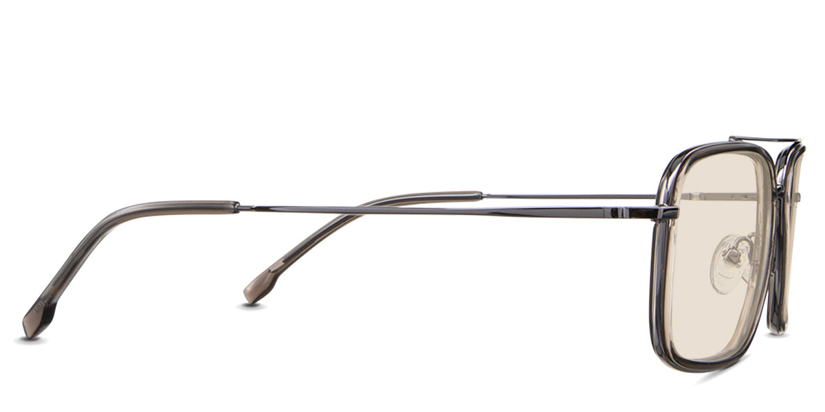 Dendro Men's Prescription Tinted Glasses - Stylish & UV Protection Eyewear for Driving, Reading & Outdoor Activities