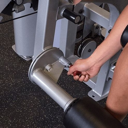 Body Solid S2LEC Commercial Leg Extension & Leg Curl Machine - Professional Gym Equipment for Home & Commercial Use - Perfect for Leg Workouts, Strength Training & Fitness Training