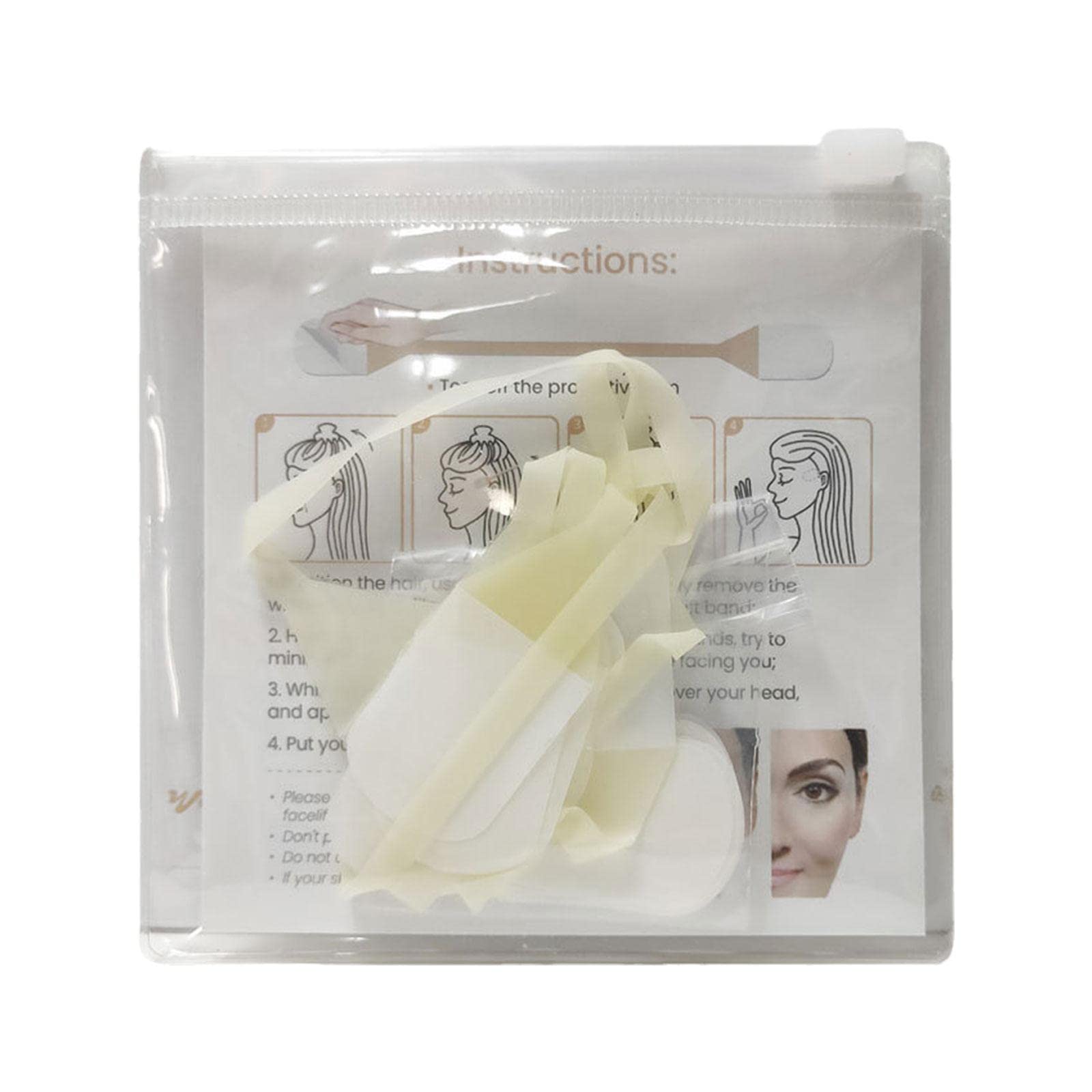 Invisible Silicone Face Lift Tape - V-Shape Chin & Jaw Contouring Strips for Instant Slimming & Lifting | Reusable Beauty Face Lift Tools for Special Occasions & Daily Makeup