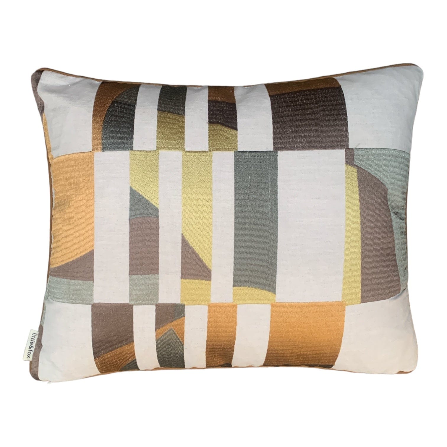 Glasshouse Topaz 45x55cm Decorative Throw Pillow with Piped Edge - Perfect for Sofa, Bed & Home Decor Accent