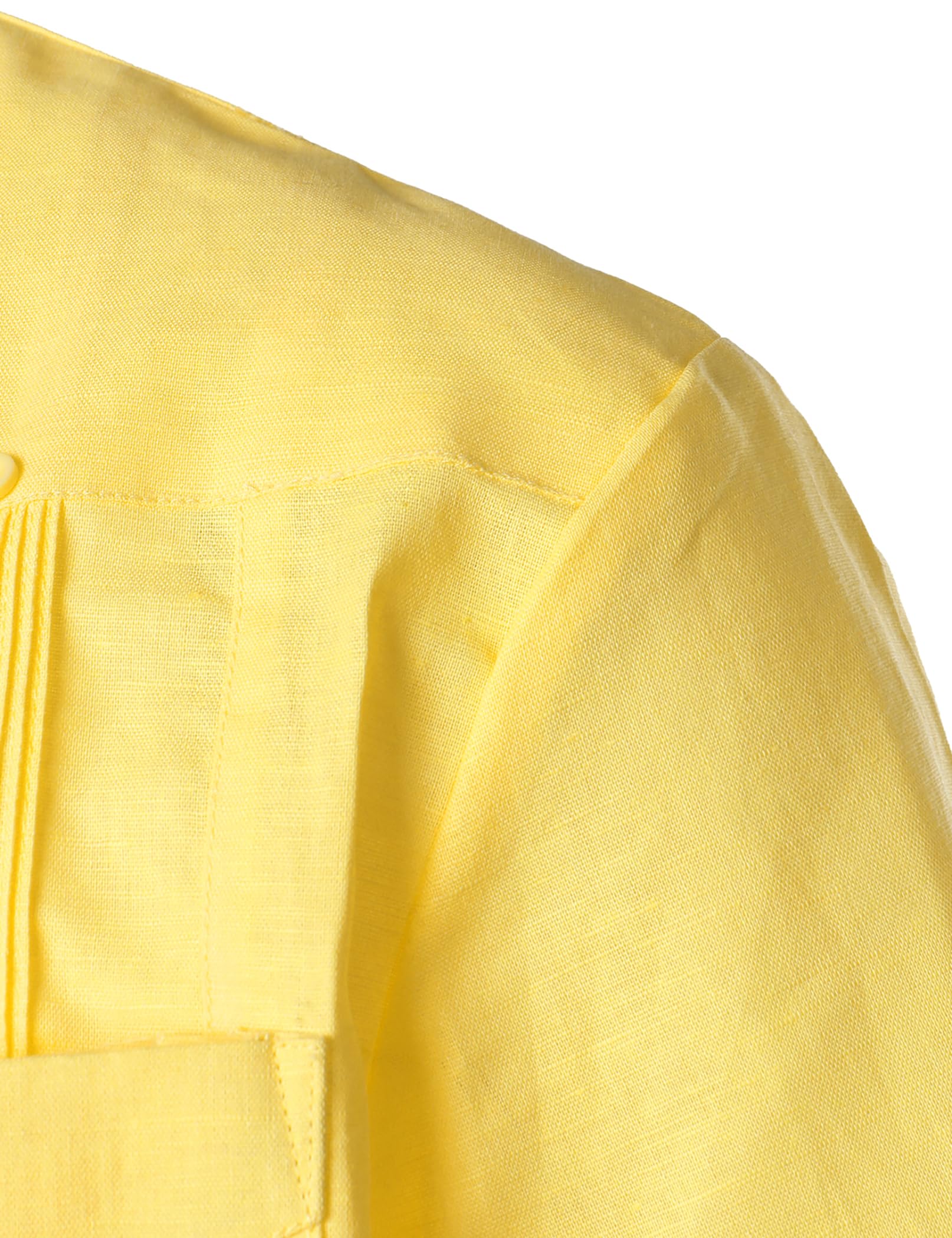 VATPAVE Men's Linen Cuban Guayabera Shirt - Casual Short Sleeve Button Down Shirt for Summer | Breathable & Lightweight | Perfect for Beach Vacations, Tropical Weddings & Casual Outings
