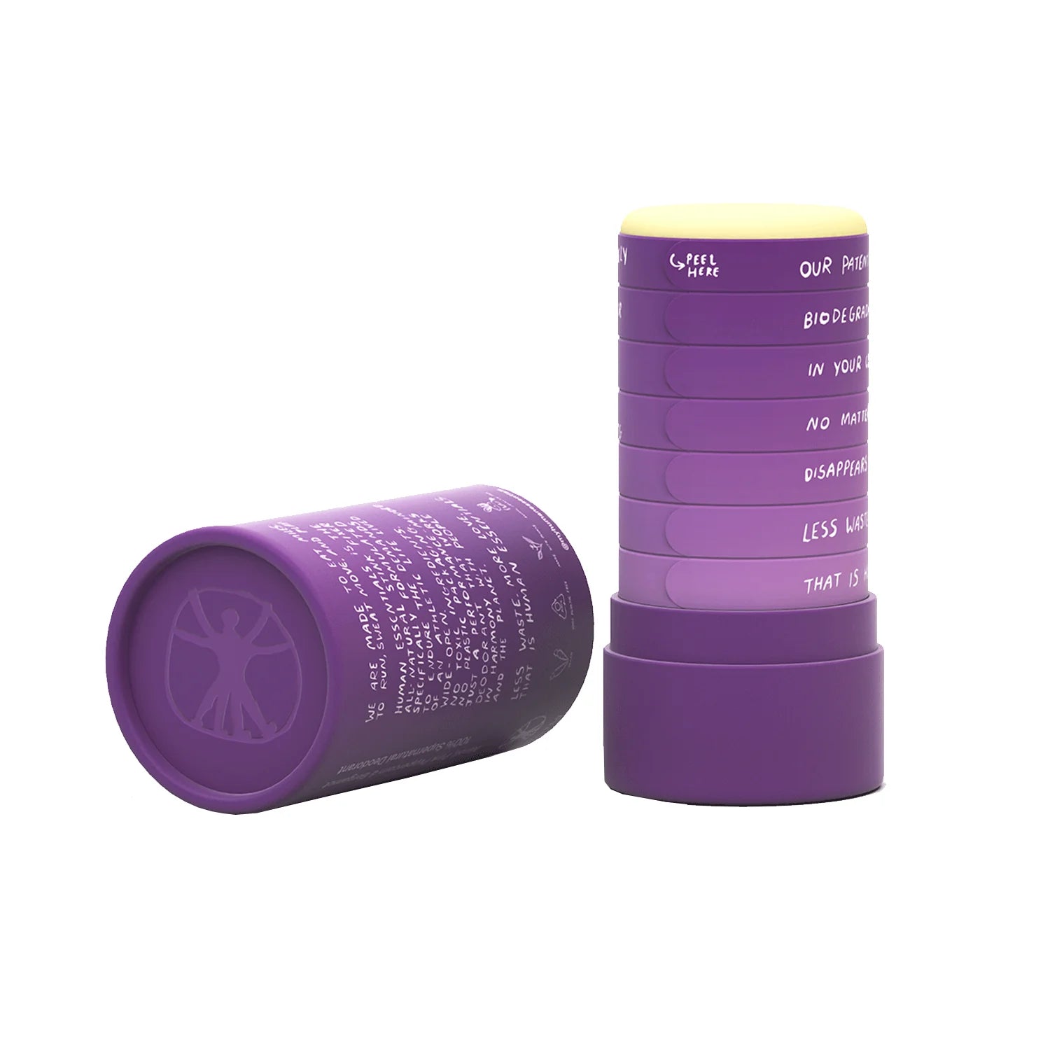 Natural Deodorant Stick with Neroli, Pine Peppercorn & Bergamot | HUMAN ESSENTIALS | Aluminum-Free & Long-Lasting | Perfect for Gym, Work & Everyday Freshness